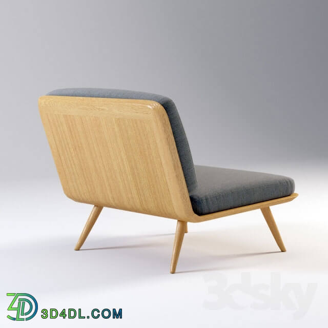 Arm chair - Fredericia Spine Lounge Chair