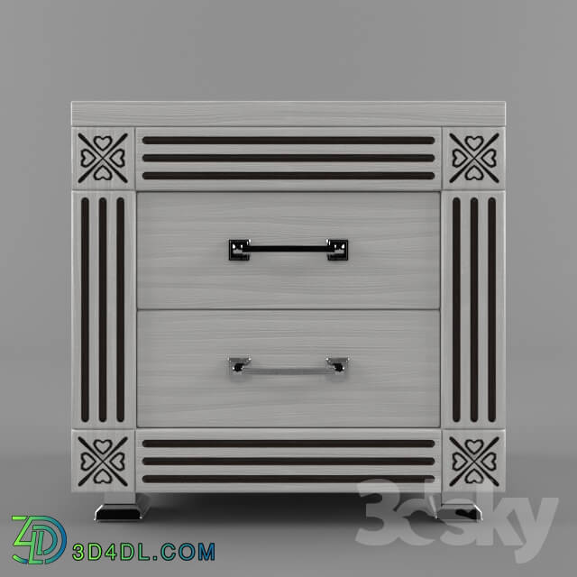 Sideboard _ Chest of drawer - Nightstand _51h38h50_