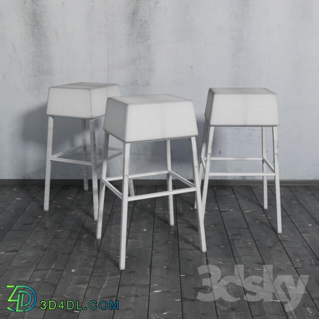 Chair - Bar stools_ model _FEZ H.75_