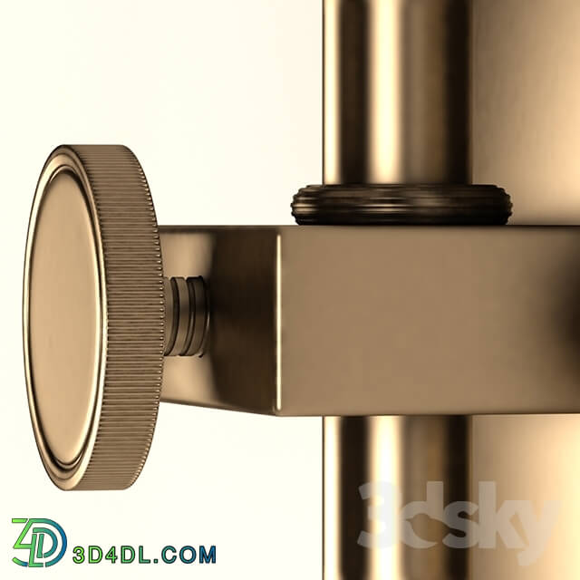 Wall light - CURREY _COMPANY Arrowpoint Wall Sconce 3D Model