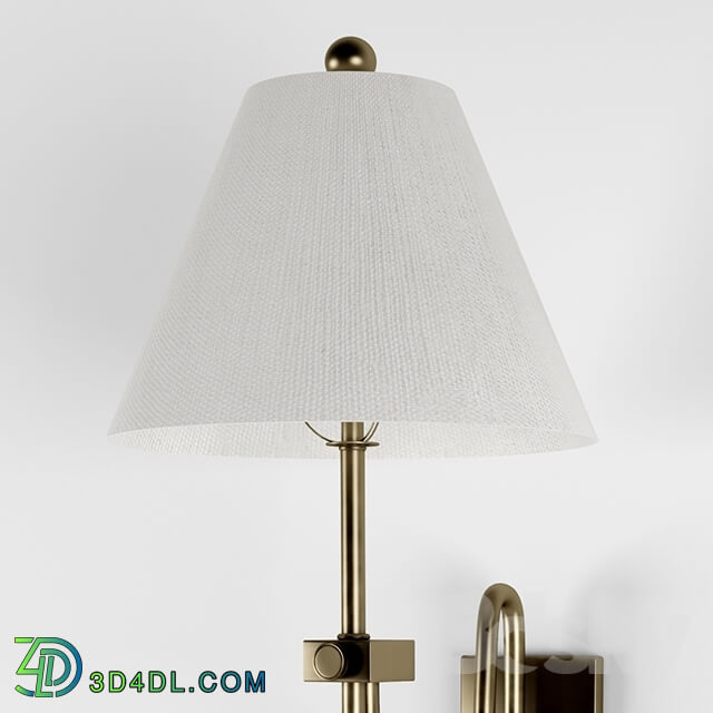 Wall light - CURREY _COMPANY Arrowpoint Wall Sconce 3D Model