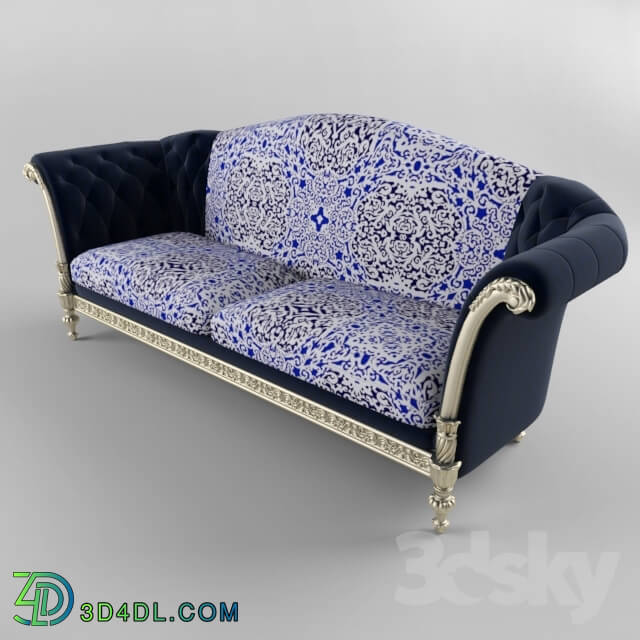 Sofa - Sofa and chair of the factory model of Versace Home Zar
