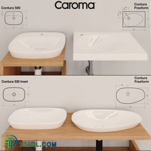 Wash basin - Caroma Contura Collection