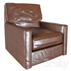 Arm chair - Leather Swivel Glider 