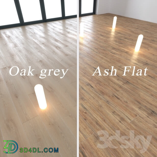 Other decorative objects - Floor Oak grey _ Ash Flat