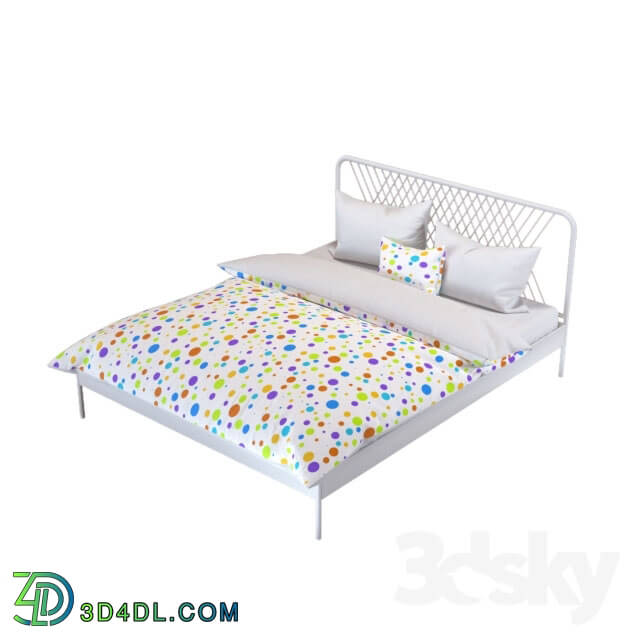 Bed - Double Bed Nesttun_ IKEA