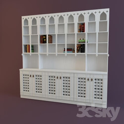 Wardrobe _ Display cabinets - Morocco-style frame 