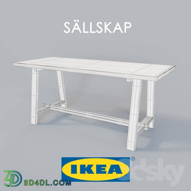 Table - Dining table SÄLLSKAP