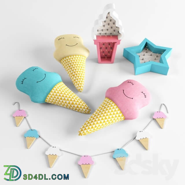 Miscellaneous - Accessories for childrens Ice Cream