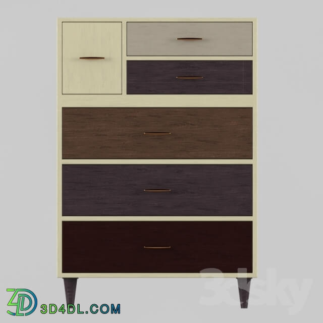 Sideboard _ Chest of drawer - wardrobe_ 6-drawer Chest of drawers