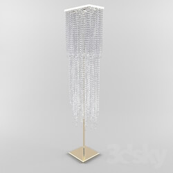 Floor lamp - crystal floor lamp 