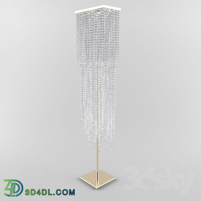 Floor lamp - crystal floor lamp