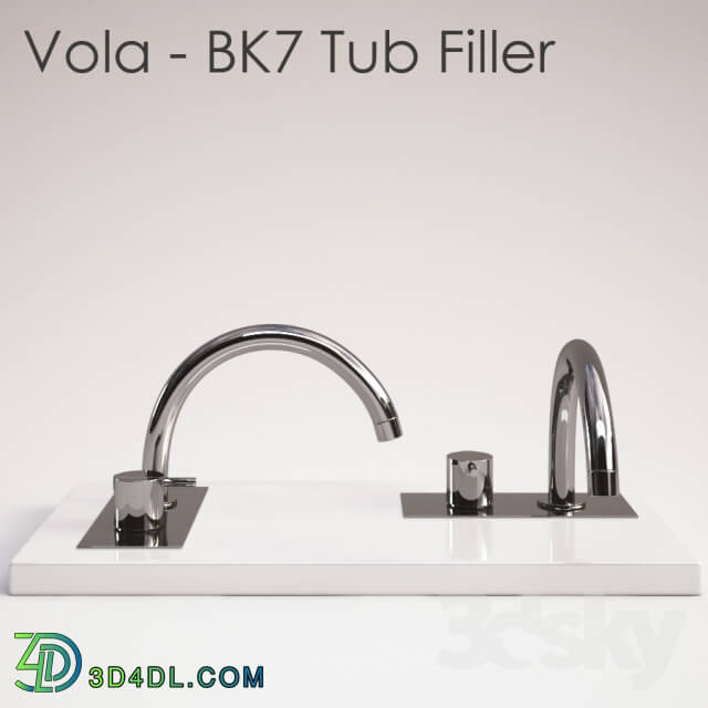 Faucet - Vola BK7 Bath Filler