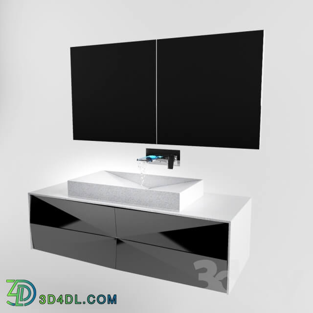 Bathroom furniture - Moidodyr DAF ARTTO