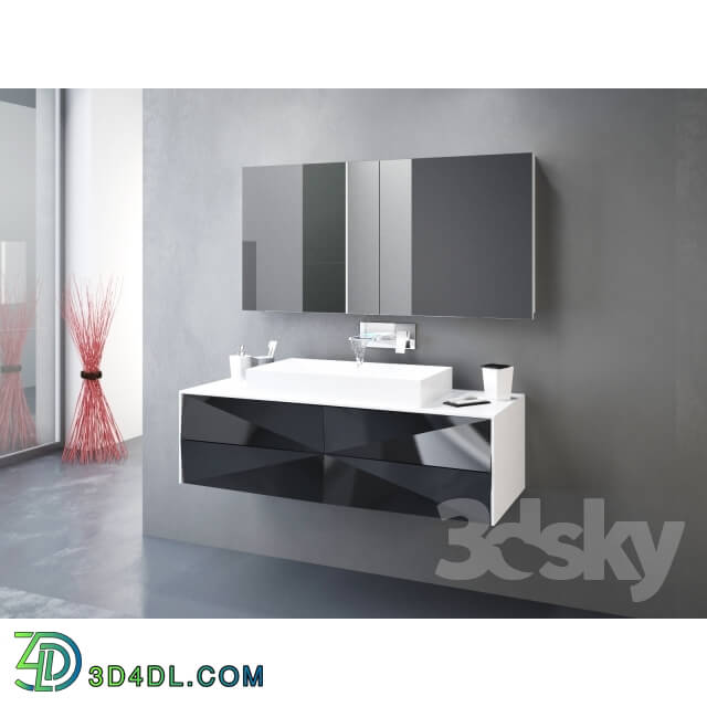 Bathroom furniture - Moidodyr DAF ARTTO