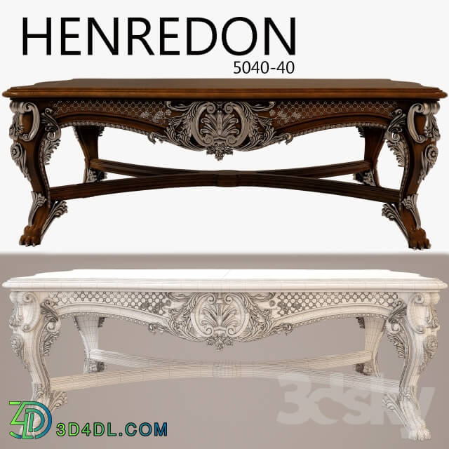 Table - HENREDON COCKTAIL TABLE 5040-40