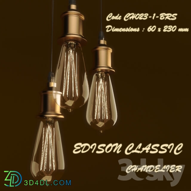 Ceiling light - EDISON CLASSIC