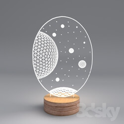 Table lamp - Galaxy lamp by Cheha 