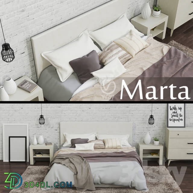 Bed - Marta bed