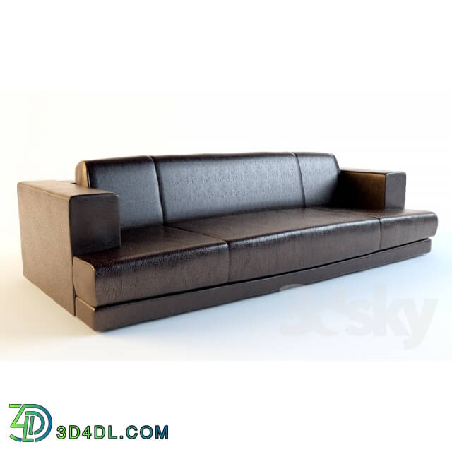 Sofa - Leather Sofa LUCKY