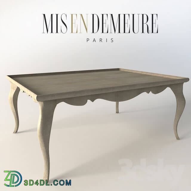 Table - Mis en Demeuree LOW TABLE LANGUEDOC