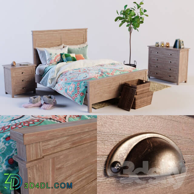 Bed - Farmhouse Comfort set