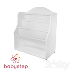 Wardrobe - OM Children__39_s book shelf babystep Classics_ 800 floor with textile shelf 