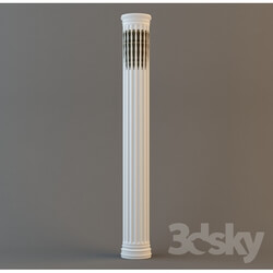 Decorative plaster - Columns with decor 