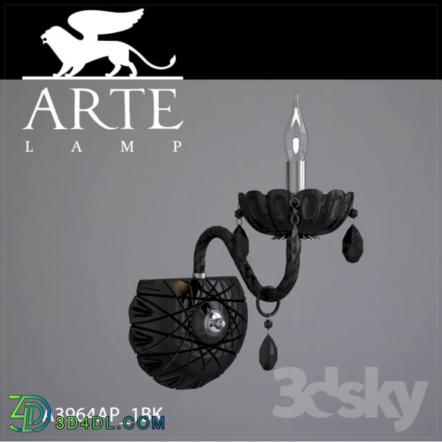 Wall light - Bra ArteLamp A3964AP-1BK