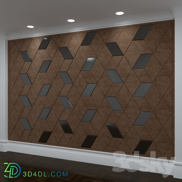 3D panel - Decor Panel _Chocolate_