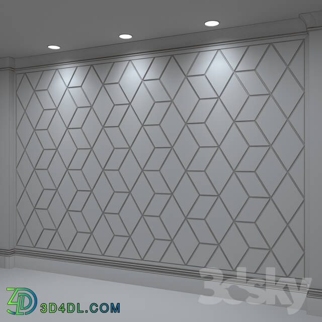 3D panel - Decor Panel _Chocolate_