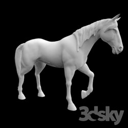 Sculpture - horse 