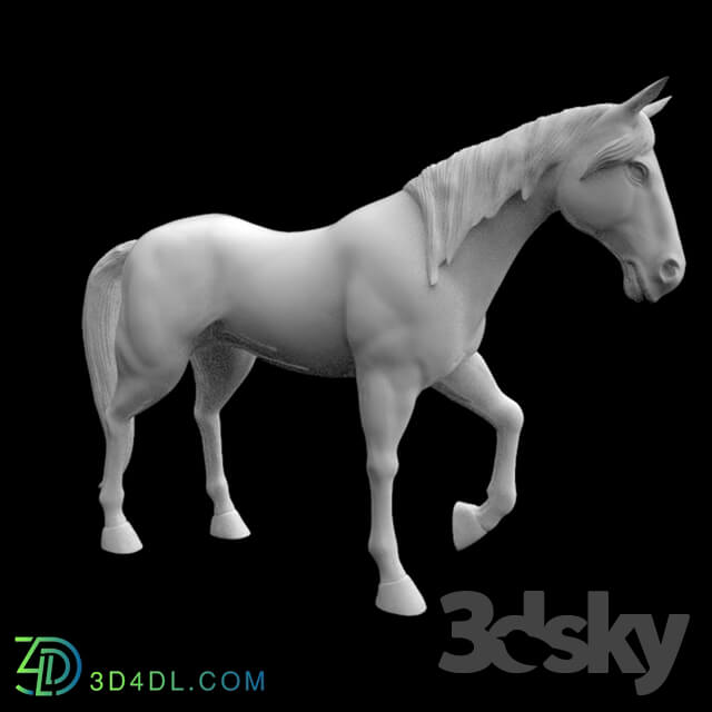 Sculpture - horse