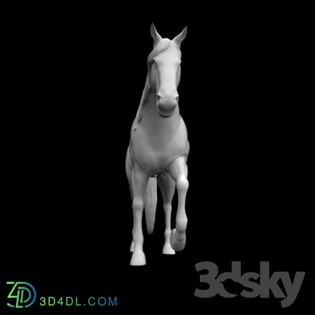 Sculpture - horse