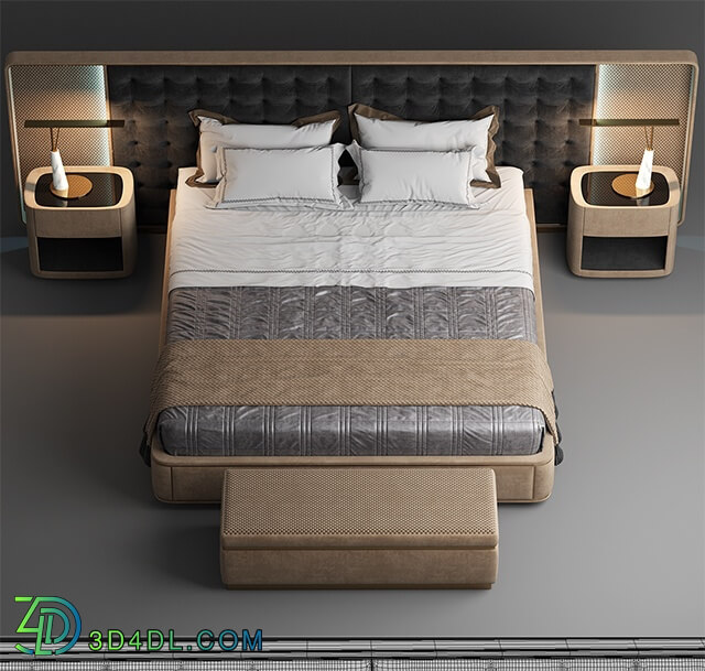 Bed - The visionnaire Ripley bed