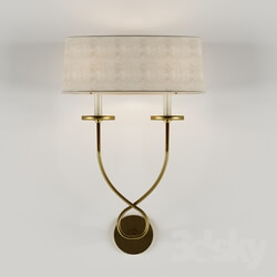 Wall light - Symmetric Twist Double Sconce 