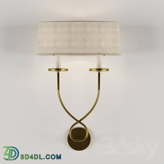 Wall light - Symmetric Twist Double Sconce