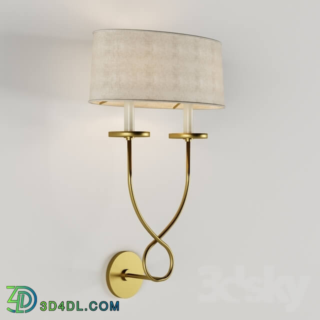 Wall light - Symmetric Twist Double Sconce