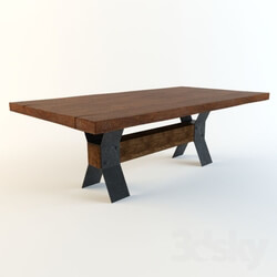 Table - Industrial Dining Table 