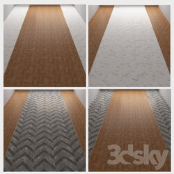 Floor coverings - Floor marble and wood 1 