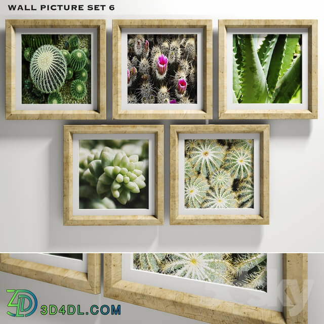 Frame - framed wall picture set 7