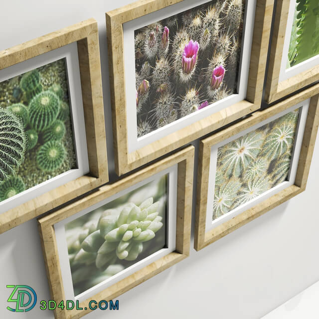 Frame - framed wall picture set 7