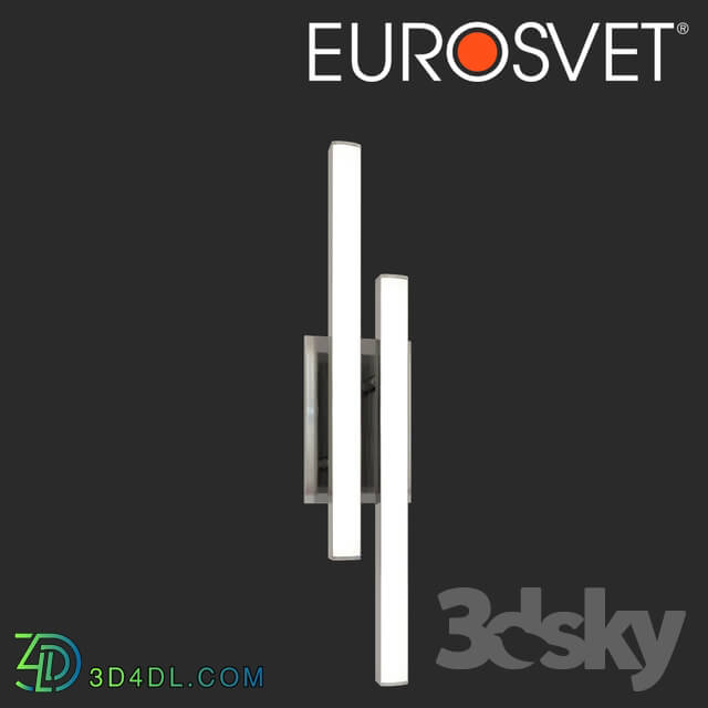 Wall light - OHM LED wall light Eurosvet 90020_2 chrome