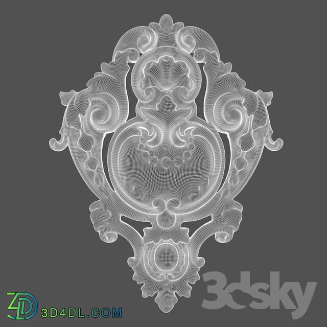 Decorative plaster - Pad RODECOR Baroque 01108BR