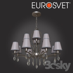 Ceiling light - OM Suspended chandelier with crystal Eurosvet 10089_12 Aurelia 