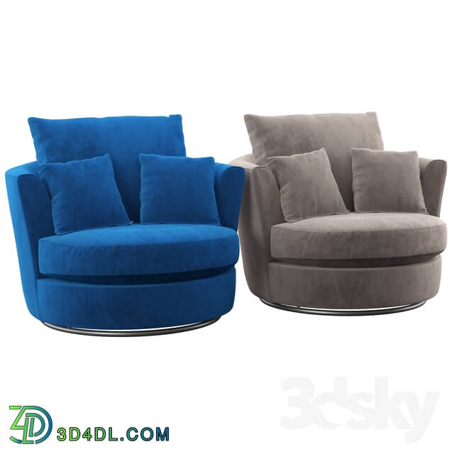 Arm chair - Adelina Swivel Tub Chair