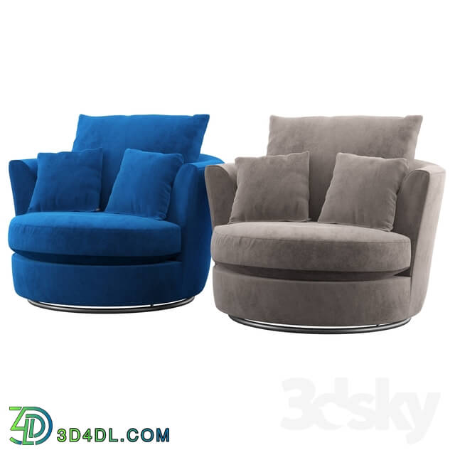 Arm chair - Adelina Swivel Tub Chair