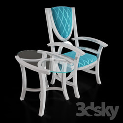 Table _ Chair - Armchair and table Arco 