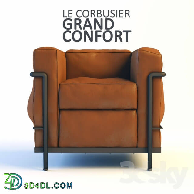 Arm chair - Le Corbusier Grand Confort LC2