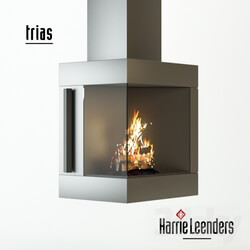 Fireplace - Trias by Harrie Leenders 